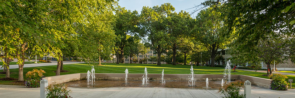 Rockhurst Campus fountains