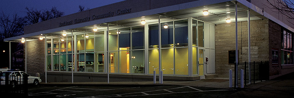 Community Center at night