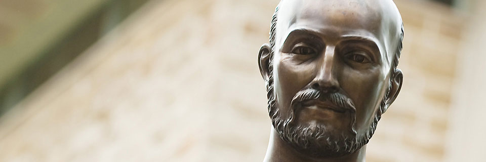 Saint Ignatius Statue Head