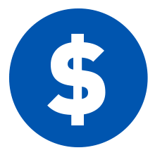 Pay deposit icon